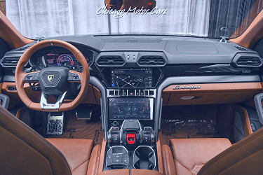 Used 2021 Lamborghini Urus SUV Rare Color Combo! Terra Asia Interior! ONLY  300 Miles! For Sale (Special Pricing) | Chicago Motor Cars Stock #18767